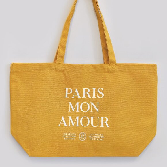 NEW Sezane Paris Mon Amour Tote - Picture 1 of 1